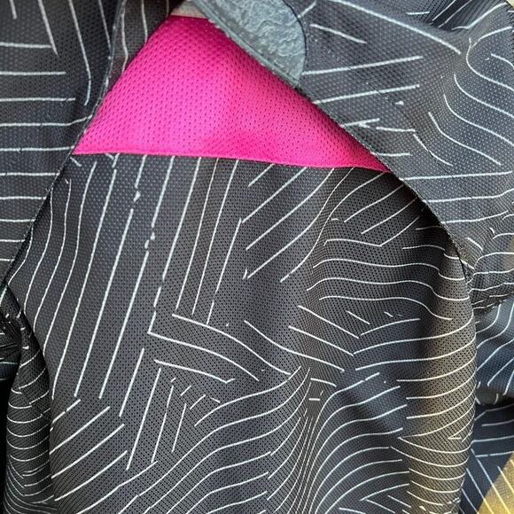 FOX jacket. Racing moto MX. Black with white stripe. Women's size XL - Picture 10 of 12